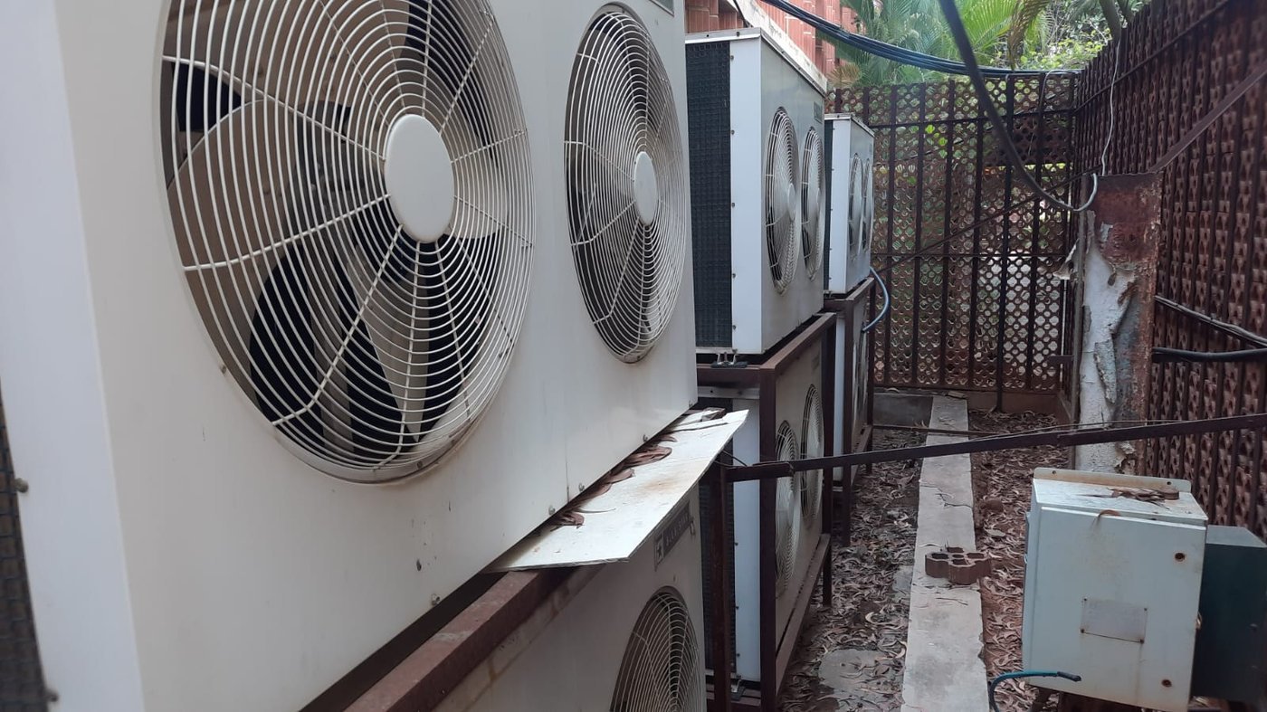 Office AC Unit Scrap Removal
